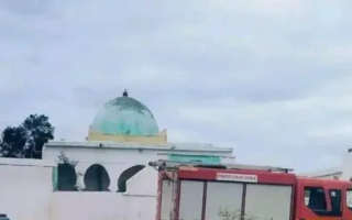 Пожарный инцидент у святилища Сидикассем Бу Асрия